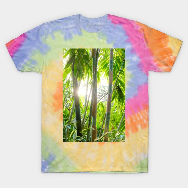 Sun through the Tropical Trees Photograph T-Shirt by love-fi